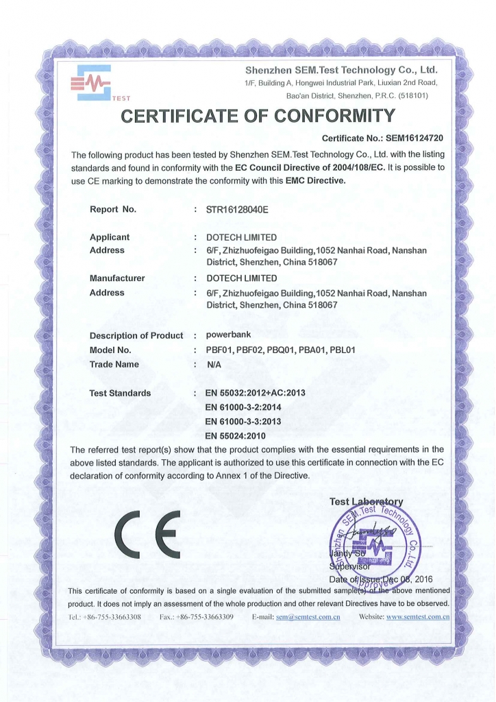 Company Profile - Dotech Limited