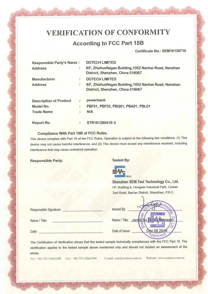 Company Profile - Dotech Limited